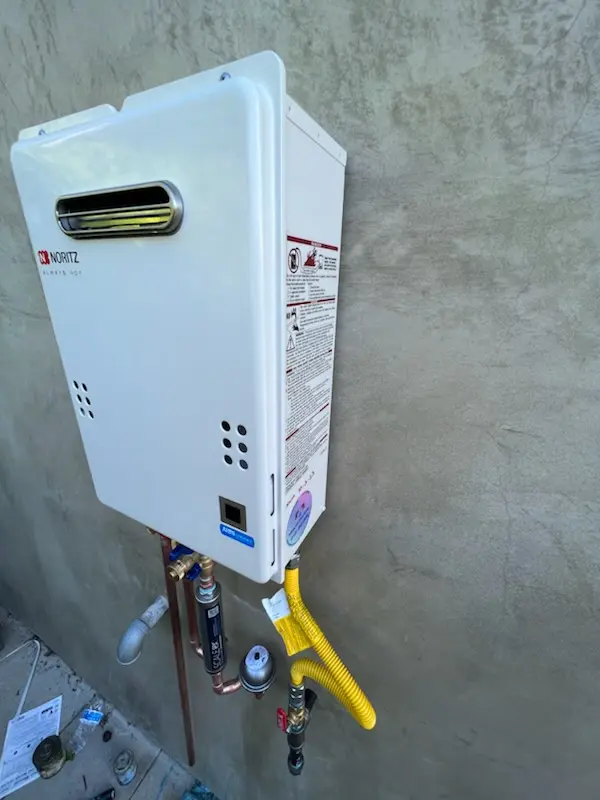 Tankless water heater installation for Commerce Township homes